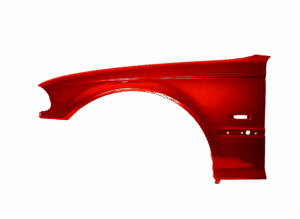 Kotflügel Links Für BMW E46 01-05 Lackiert In 314 HELLROT Neu VxLine