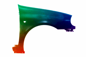 Kotflügel Rechts Für Renault Clio II 1998-2001 Lackiert In Wunschfarbe Neu VxLine