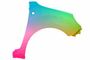 Kotflügel Rechts Für Renault Kangoo 2008-2015 Lackiert In Wunschfarbe Neu VxLine