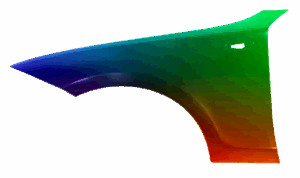 Kotflügel Links Für BMW E81 E82 E87 E88 04-13 Lackiert In 354 Neu VxLine