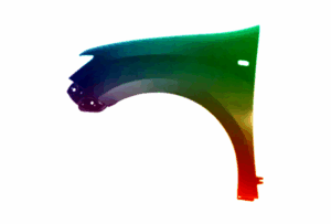 Kotflügel Links Für Renault Logan 2012-2021 Lackiert In Wunschfarbe Neu VxLine