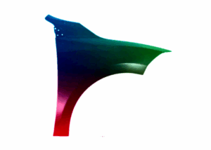 Kotflügel Rechts Für Renault Megane III 2008-2016 Lackiert In Wunschfarbe Neu VxLine