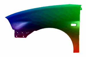 Kotflügel Links Für Seat Ibiza Cordoba 02-09 Lackiert Wunschfarbe VxLine