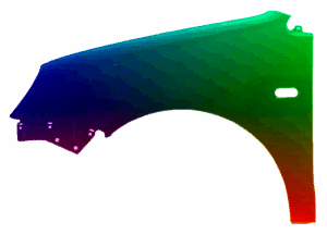 KOTFLÜGEL Rechts/Links Für VW POLO 9N 01-05 Lackiert Wunschfarbe VxLine