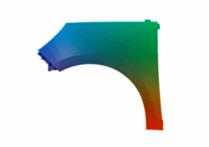 Kotflügel Links Für Renault Scenic III 2012-2016 Lackiert In Wunschfarbe Neu VxLine