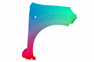 Kotflügel Rechts Für Renault Twingo II 2007-2014 Lackiert In Wunschfarbe Neu VxLine