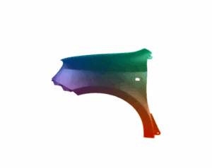 Kotflügel Links Für Renault Twingo III 2014- Lackiert In Wunschfarbe Neu VxLine