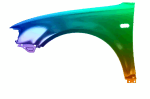 Kotflügel Links Für VW Passat B5 96-00 Lackiert In Wunschfarbe VxLine