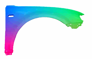 Kotflügel Rechts Für VW Passat B5 96-00 Lackiert In Wunschfarbe VxLine