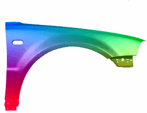 Kotflügel Rechts Für VW Passat B5 00-05 Lackiert In Wunschfarbe VxLine