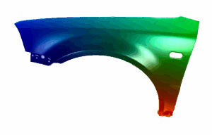 Kotflügel Links Für VW Passat B5 00-05 Lackiert In Wunschfarbe VxLine