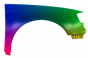 Kotflügel Rechts Für VW Passat B6 2005-2010 Lackiert In Wunschfarbe VxLine