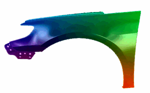 Kotflügel Links Für VW Passat CC 357 08-12 Lackiert In Wunschfarbe VxLine
