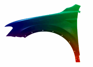 Kotflügel Links Für VW Tiguan 16-20 Lackiert In Wunschfarbe VxLine