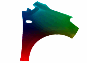 Kotflügel Rechts Für VW UP SKODA CITIGO SEAT MII 12-16 Lackiert Wunschfarbe VxLine