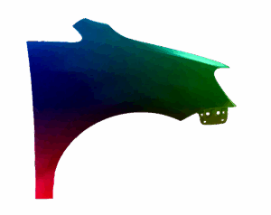 Kotflügel Rechts Für VW Touran 1T3 2010-2015 Lackiert Wunschfarbe VxLine
