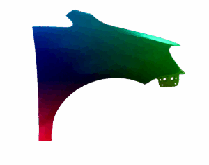 Kotflügel Rechts Für VW Touran 1T3 2010-2015 Lackiert Wunschfarbe VxLine