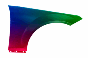 Kotflügel Rechts Für Mercedes C-Klasse W204 2007-2014 Lackiert In Wunschfarbe VxLine