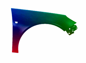 KOTFLÜGEL Rechts Für Opel Insignia 08-17 Lackiert Wunschfarbe VxLine