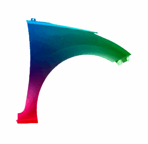 Kotflügel Rechts Für Hyundai Elantra 10-16 Lackiert In Wunschfarbe VxLine