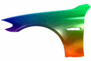 Kotflügel Links Für BMW 5er F10 2010-2017 Lackiert In Wunschfarbe ALU VxLine