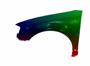 Kotflügel Links Für Audi A3 8P 03-08 Lackiert In Wunschfarbe VxLine