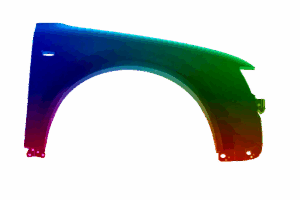 KOTFLÜGEL Rechts Für AUDI A4 B6 2000-2004 Lackiert In Wunschfarbe VxLine
