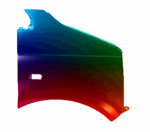 KOTFLÜGEL Rechts Für VW T5 03-15 Lackiert In Wunschfarbe VxLine