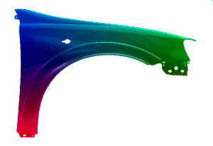 KOTFLÜGEL Rechts Für Opel Astra G 99-05 Lackiert In Wunschfarbe VxLine