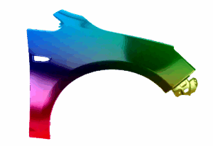 KOTFLÜGEL Rechts Für Opel Astra J 09-15 Lackiert In Wunschfarbe Neu VxLine