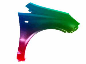 Kotflügel Rechts Für Opel Corsa D 06-15 Lackiert In Wunschfarbe VxLine