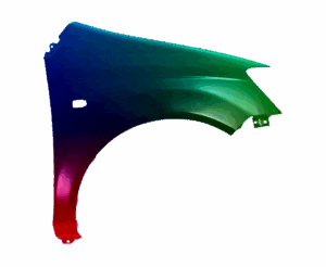 Kotflügel Rechts Für Hyundai Getz 2002-2005 Lackiert In Wunschfarbe VxLine