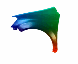 Kotflügel Links Für Hyundai Getz 2002-2005 Lackiert In Wunschfarbe VxLine