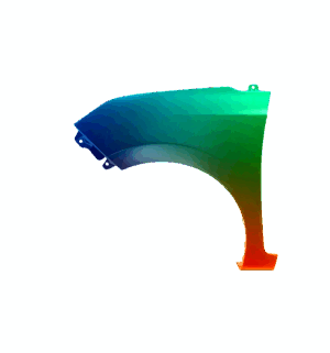 Kotflügel Rechts Für Hyundai I10 2014-2020 Lackiert In Wunschfarbe VxLine