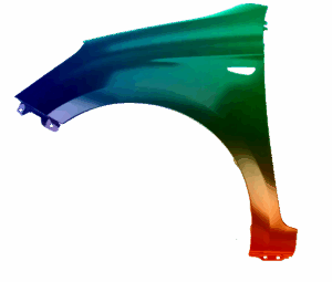Kotflügel Links Für Hyundai I20 2008-2012 Lackiert In Wunschfarbe VxLine