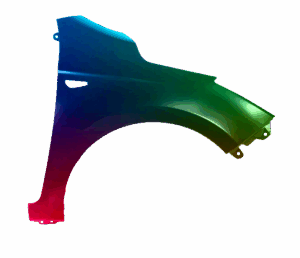 Kotflügel Rechts Für Hyundai I20 2012-2014 Lackiert In Wunschfarbe VxLine