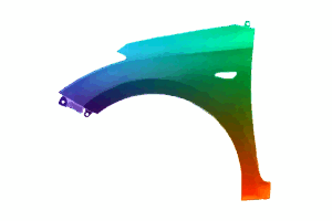 Kotflügel Links Für Hyundai I20 2014-2020 Lackiert In Wunschfarbe VxLine