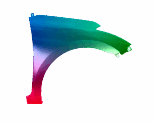Kotflügel Rechts Für Hyundai I20 2014-2020 Lackiert In Wunschfarbe VxLine