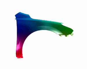 Kotflügel Rechts Für Hyundai I30 2007-2012 Lackiert In Wunschfarbe VxLine