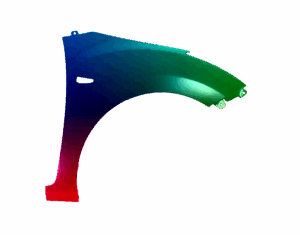 Kotflügel Rechts Für Hyundai I30 2012-2017 Lackiert In Wunschfarbe VxLine