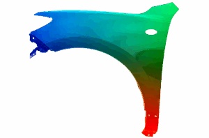 Kotflügel Links Für Hyundai IX35 2006-2009 Lackiert In Wunschfarbe VxLine