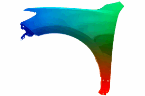 Kotflügel Links Für Hyundai IX35 2006-2009 Lackiert In Wunschfarbe VxLine