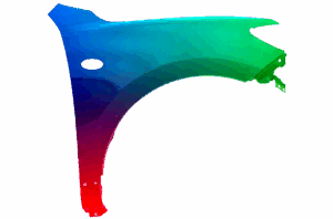 Kotflügel Rechts Für Hyundai IX35 2006-2009 Lackiert In Wunschfarbe VxLine