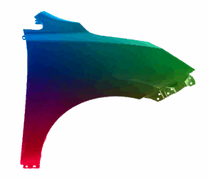Kotflügel Rechts Für Hyundai Tucson (LM) 2009-2015 Lackiert In Wunschfarbe VxLine