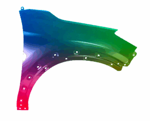 Kotflügel Rechts Für Hyundai Tucson (Tl) 2015-2020 Lackiert In Wunschfarbe VxLine