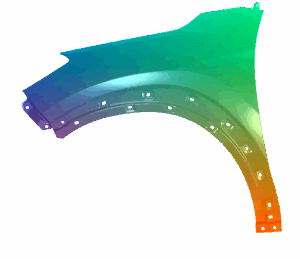 Kotflügel Links Für Hyundai Tucson (Tl) 2015-2020 Lackiert In Wunschfarbe VxLine