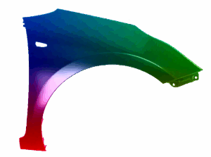 Kotflügel Rechts Für Kia CEE'D (EU) 2012-2018 Lackiert In Wunschfarbe VxLine