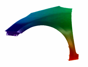 Kotflügel Links Für Kia CEE'D (EU) 2012-2018 Lackiert In Wunschfarbe VxLine