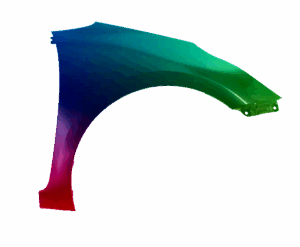 Kotflügel Rechts Für Kia CEE'D (EU) 2012-2018 Lackiert In Wunschfarbe VxLine