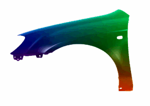 Kotflügel Links Für Kia Cerato (FE) 2004-2008 Lackiert In Wunschfarbe VxLine